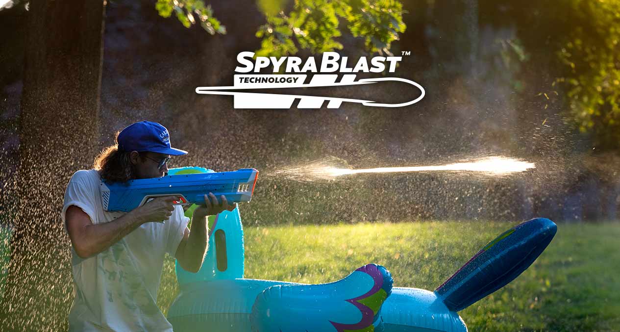  SPYRA – SpyraTwo WaterBlaster Blue – Automated & Precise  High-End Premium Electric Water Gun : Tools & Home Improvement