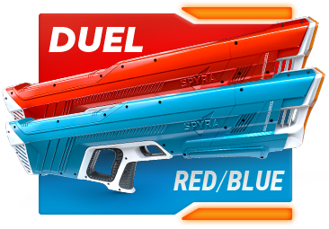 Spyra SpyraTwo - Duel Set, Pistola de agua rojo/Azul